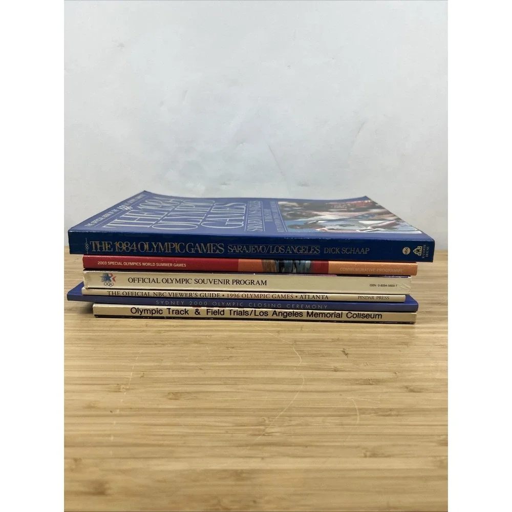 Olympic Programs & Books Lot Sydney 2000 Atlanta 1996 LA 1984‎